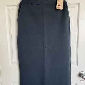 Chic Dark Gray Women's Pencil Skirt